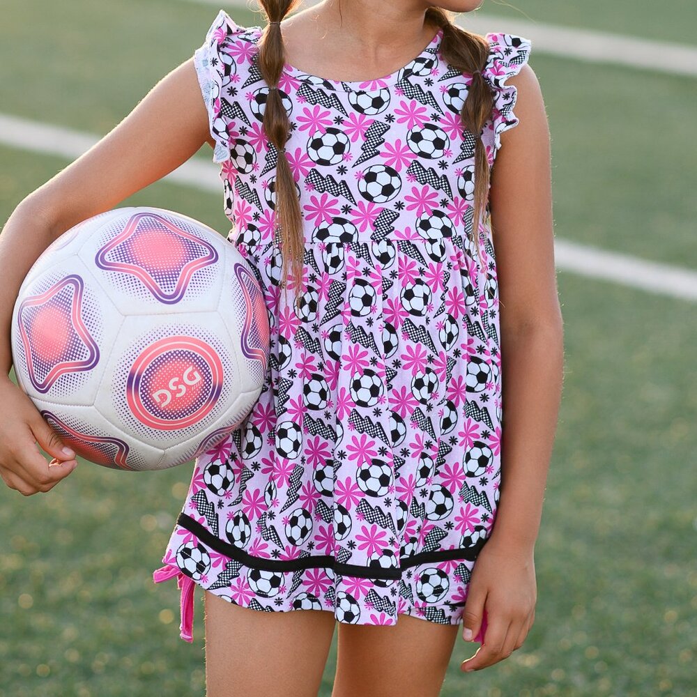 Bamboo Twirl Tunic Set - Pitch Perfect Soccer